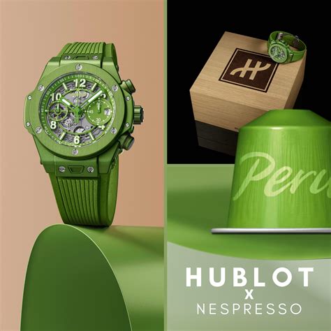 hublot x nespresso|nespresso hublot news.